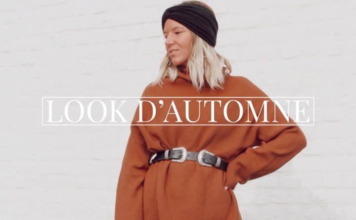 LOOK: robe pull et&nbsp;cuissardes