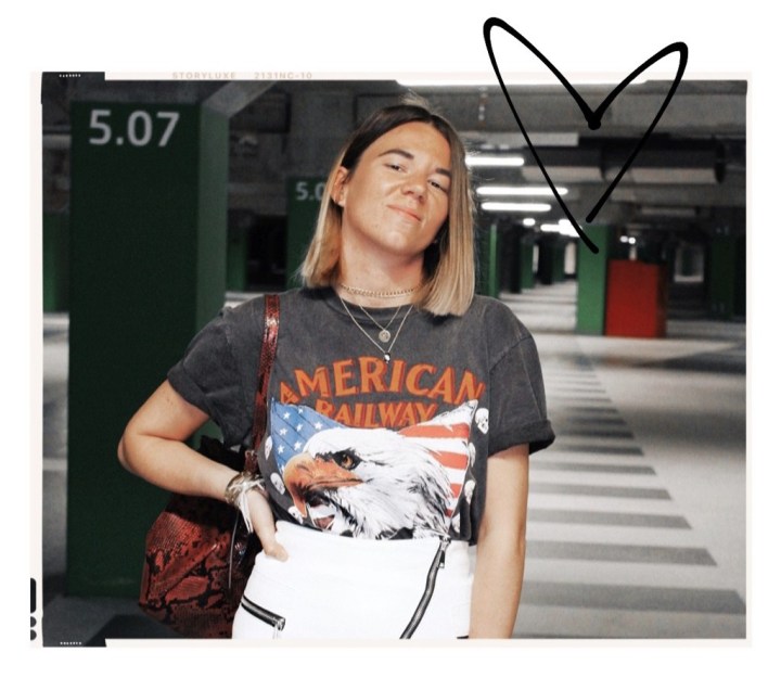 Mini jupe et maxi&nbsp;shoes